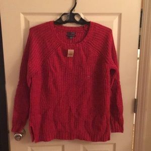 SUPER soft red sweater